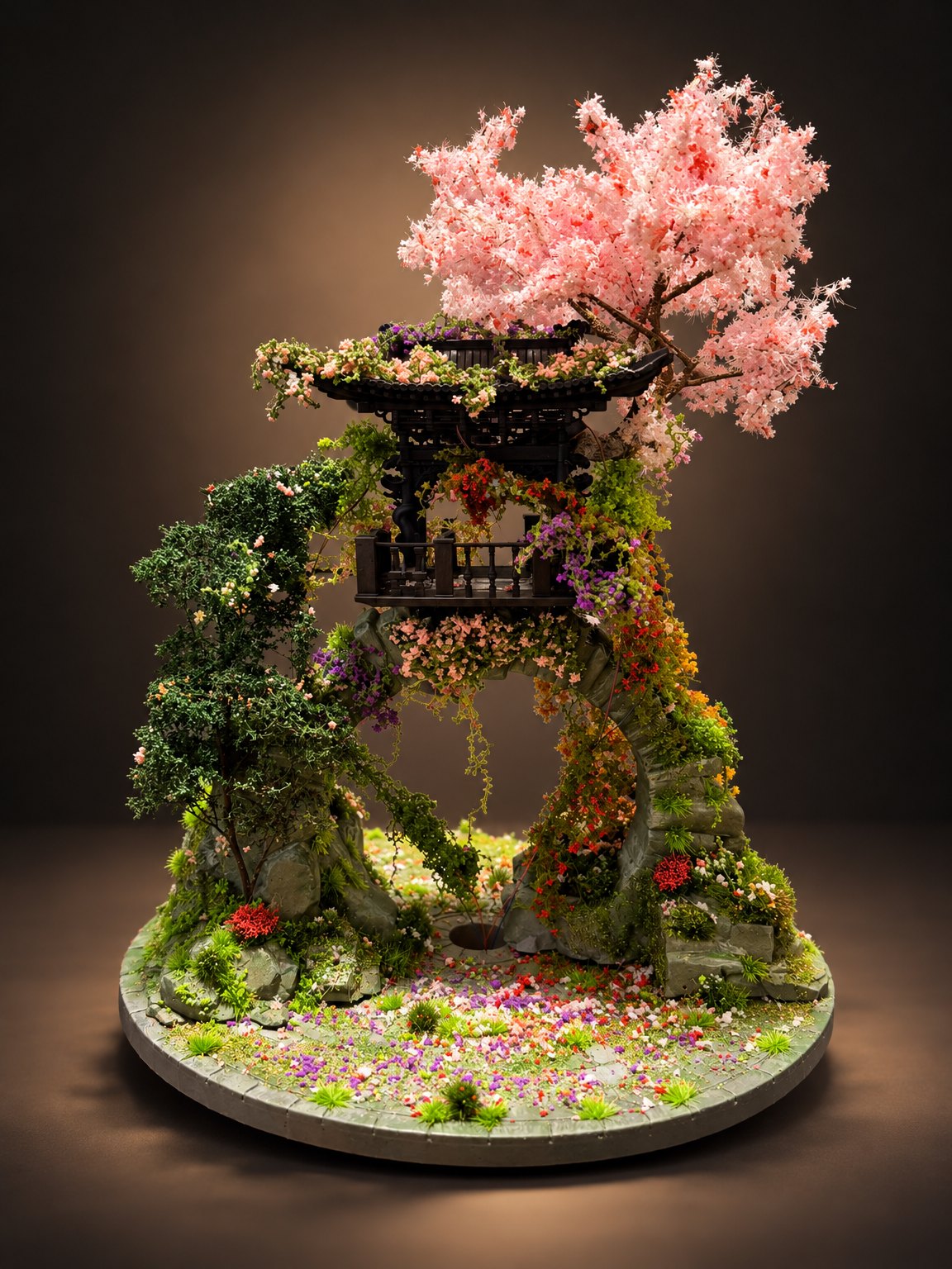 The Moongate diorama