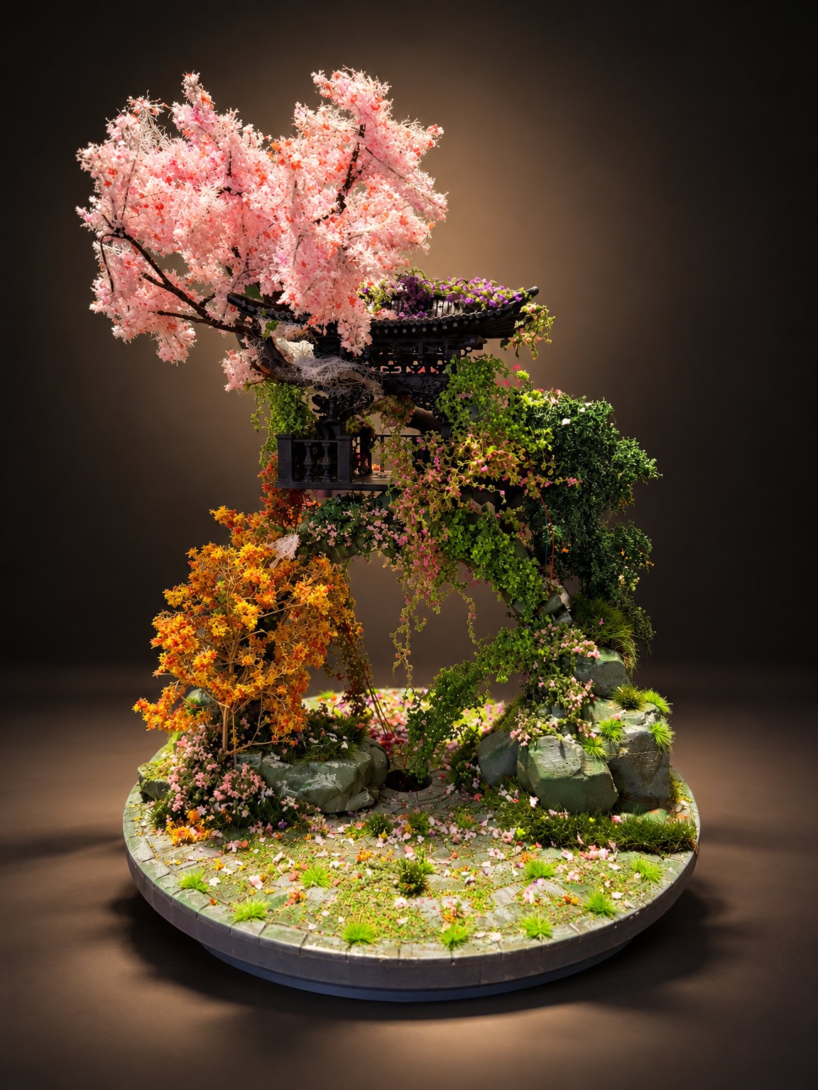The Moongate diorama