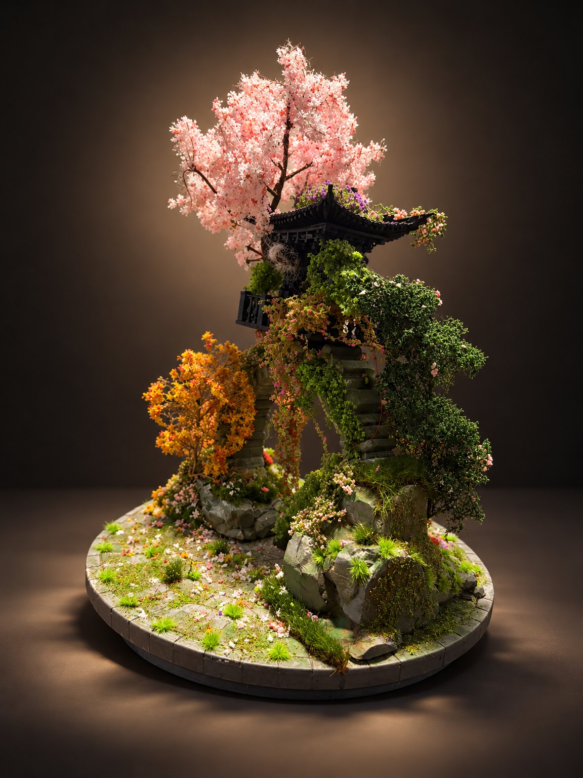 The Moongate diorama
